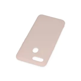 Newface Oppo A12 Kılıf Nano Içi Kadife Silikon - Pudra