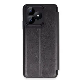 Newface Realme Note 50 4G Kılıf Flip Cover - Siyah