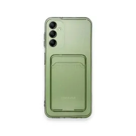 Newface Samsung Galaxy A15 4G Kılıf Kart Şeffaf Silikon - Şeffaf