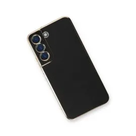 Newface Samsung Galaxy S21 Fe Kılıf Volet Silikon - Siyah