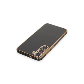 Newface Samsung Galaxy S23 Kılıf Volet Silikon - Siyah