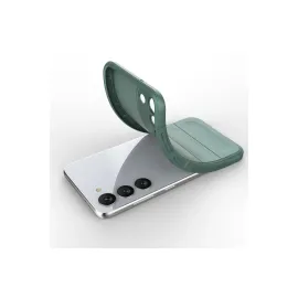 Newface Samsung Galaxy S23 Plus Kılıf Optimum Silikon - Koyu Yeşil