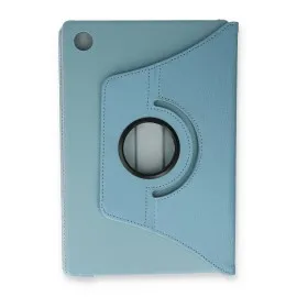 Newface Samsung Galaxy X200 Tab A8 10.5 Kılıf 360 Tablet Deri Kılıf - Turkuaz