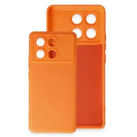 Newface Xiaomi Poco X6 Pro Kılıf Nano Içi Kadife Silikon - Koyu Yeşil
