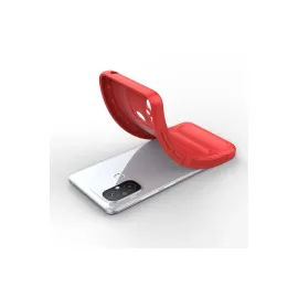 Newface Xiaomi Redmi 12C Kılıf Optimum Silikon - Kırmızı