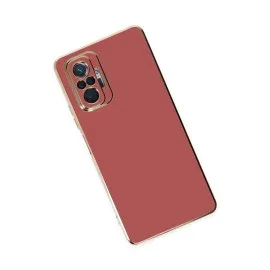 Newface Xiaomi Redmi Note 10 Pro Kılıf Volet Silikon - Kırmızı