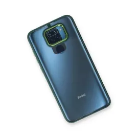 Newface Xiaomi Redmi Note 9 Kılıf Dora Kapak - Haki Yeşil