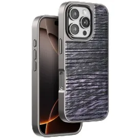 Venco Iphone 16 Pro Max Wave Kapak - Derin Mor