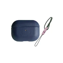 Newface Airpods 3 (3.nesil) 405 Deri Kılıf - Lacivert