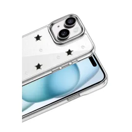 Newface Apple Iphone 15 Plus Fiyonk Desenli Kapak - Desen 7