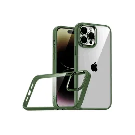 Newface Apple Iphone 15 Pro Max Razer Lensli Silikon - Yeşil