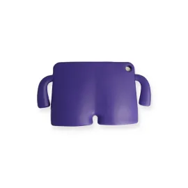 Newface iPad 10.2 (7.nesil) Kılıf Karakter Tablet Silikon - Mor