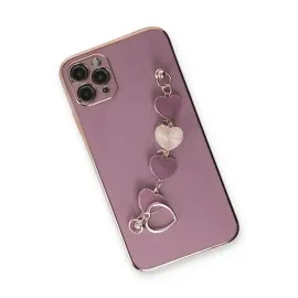 Newface Iphone 11 Pro Max Kılıf Esila Silikon - Mor