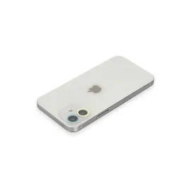 Newface Iphone 12 Mini Renkli Kamera Lens Koruma Cam - Sarı-Mavi