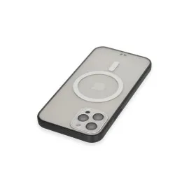 Newface Iphone 12 Pro Kılıf Grand Magneticsafe Kapak - Siyah
