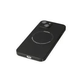 Newface Iphone 14 Plus Kılıf Jack Magneticsafe Lens Silikon - Siyah