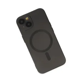 Newface Iphone 14 Plus Kılıf Moshi Lens Magneticsafe Silikon - Siyah