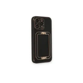 Newface Iphone 14 Pro Max Kılıf Coco Elit Kapak - Siyah