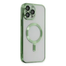 Newface Iphone 15 Pro Kılıf Kross Magneticsafe Kapak - Koyu Yeşil