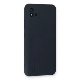 Newface Realme C11 2021 Kılıf Nano Içi Kadife Silikon - Lacivert