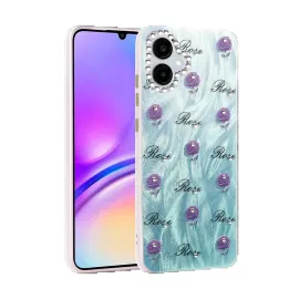 Newface Samsung Galaxy A06 Kılıf Blade Aynalı Desenli Kapak - Desen 9