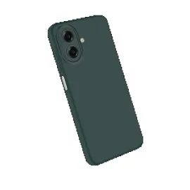 Newface Samsung Galaxy A07 4G Nano Içi Kadife Silikon - K.yeşil