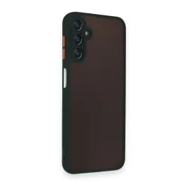 Newface Samsung Galaxy A15 4G Kılıf Montreal Silikon Kapak - Yeşil