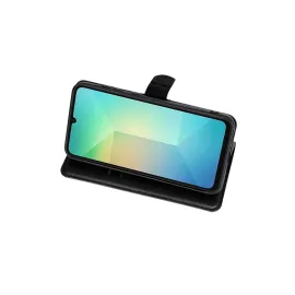 Newface Samsung Galaxy A16 5G Kılıf Trend S Plus Kapaklı Kılıf - Siyah