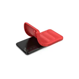 Newface Samsung Galaxy S22 Plus Kılıf Optimum Silikon - Kırmızı