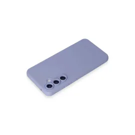 Newface Samsung Galaxy S24 Kılıf Nano Içi Kadife Silikon - Lila