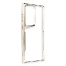 Newface Samsung Galaxy S25 Ultra Kılıf Boyi Silikon Kapak - Titan Gri