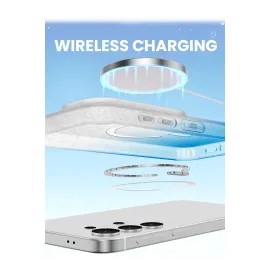 Newface Samsung Galaxy S25 Ultra Pummel Shiny Magsafe Kapak - Siyah