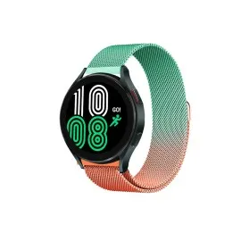 Newface Watch 22Mm Metal Mıknatıslı Kordon - Turuncu-Yeşil