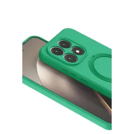 Newface Xiaomi Mi 15T Regal Magsafe Standlı Kapak - Yeşil