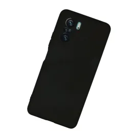 Newface Xiaomi Poco F3 Kılıf Nano Içi Kadife Silikon - Siyah