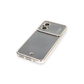 Newface Xiaomi Poco M5 Kılıf Liva Lens Silikon - Beyaz