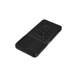 Newface Xiaomi Poco X3 Gt Kılıf Pars Lens Yüzüklü Silikon - Siyah