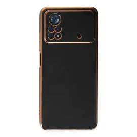 Newface Xiaomi Poco X4 Pro 5G Kılıf Volet Silikon - Siyah