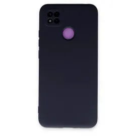 Newface Xiaomi Redmi 9C Kılıf Nano Içi Kadife Silikon - Lacivert