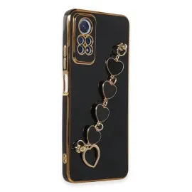 Newface Xiaomi Redmi Note 12 Pro 4G Kılıf Esila Silikon - Siyah