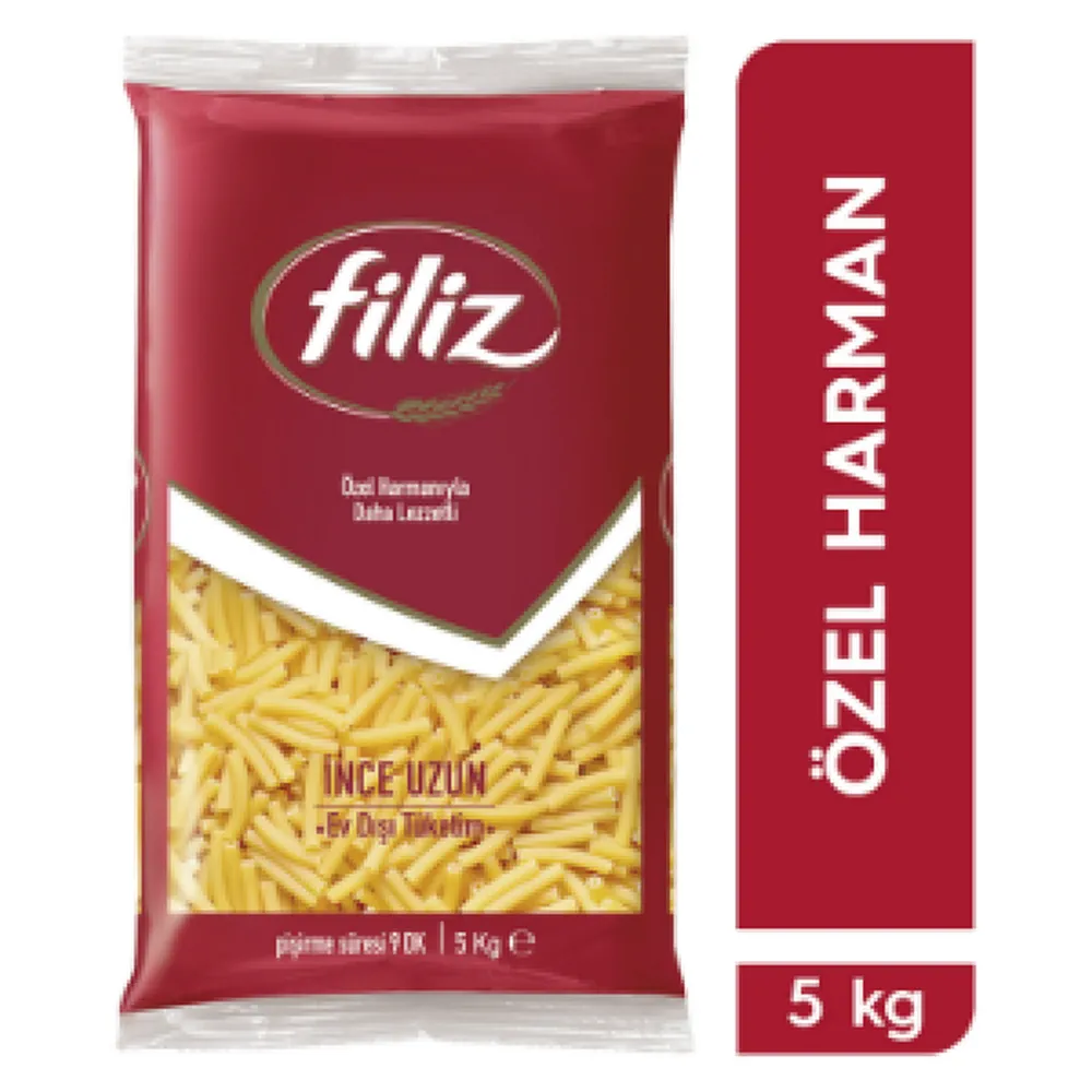 FİLİZ - MAKARNA  İNCE UZUN (2 X 5 KG) FİLİZ