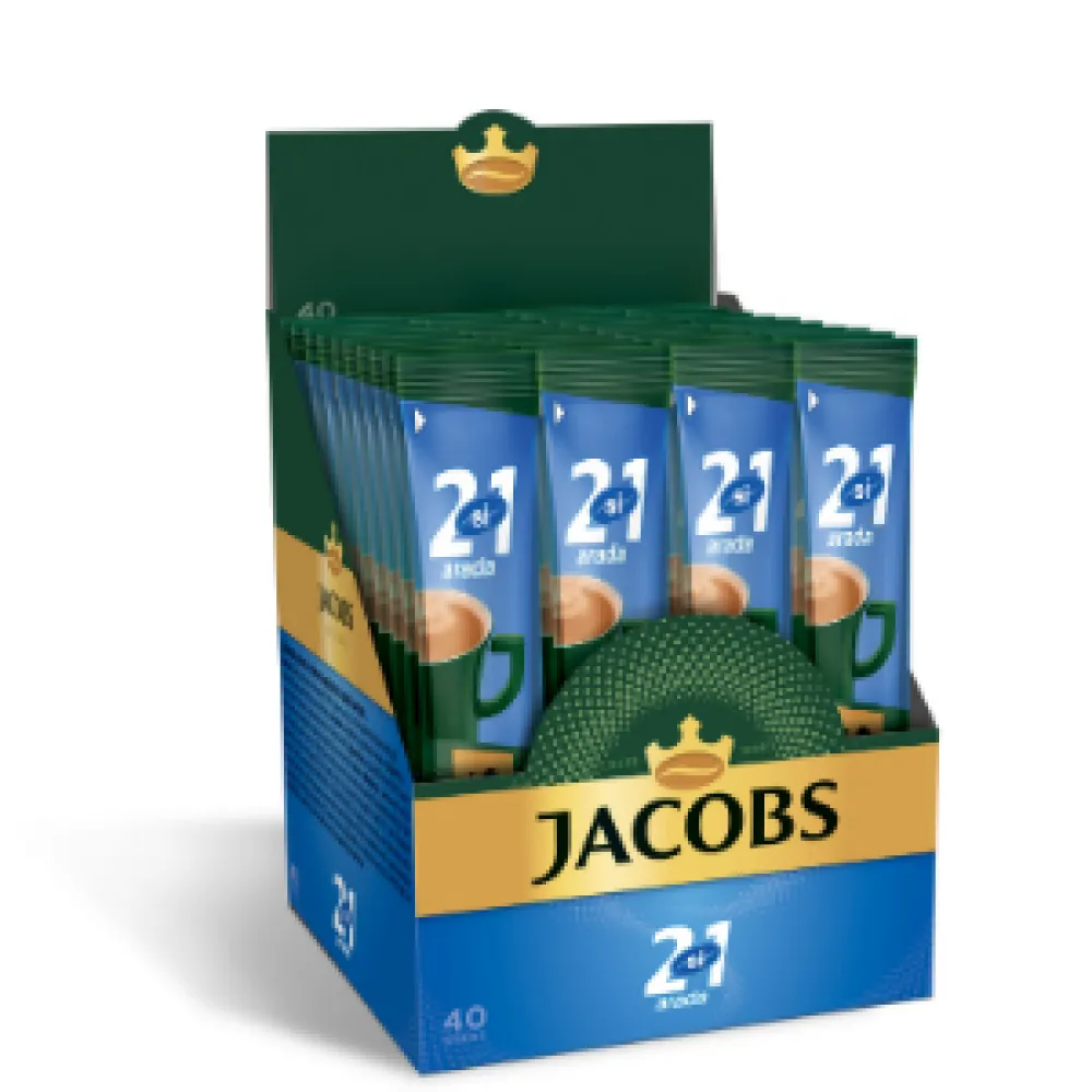 JACOBS - KAHVE 2 Sİ 1 ARADA (40 X 10,5 GR) JACOBS
