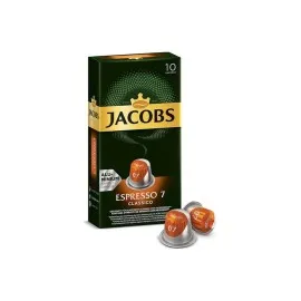 Jacobs Espresso 7 Classico Kapsül Kahve Espresso Uyumlu 10 Kapsül