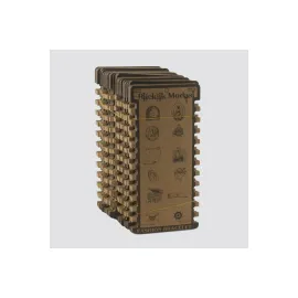 12li Kraft Bileklik Kartı-Kahverengi