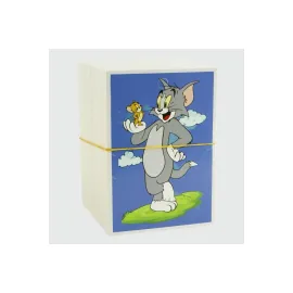 3lü Tom ve Jery Bileklik Kartı-Mavi