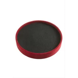 Yuvarlak Ahşap Anfora Kumaş Yüzüklük 20 Cm-Kırmızı