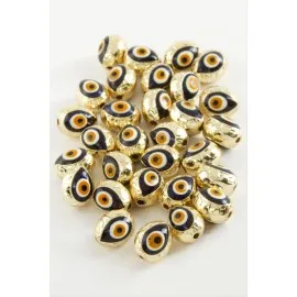 Damla Mineli Bileklik Ve Kolye Ucu Aparatı 1 Adet-Sarı