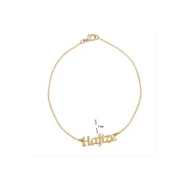 Hafize Isimli Kolye -Sarı