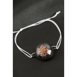 Sultan Otu Epoksi Bileklik-Kırmızı