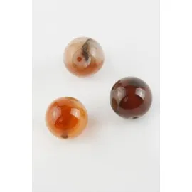 Akik Doğaltaş Kolye Ucu 1,8 Cm-Kahverengi